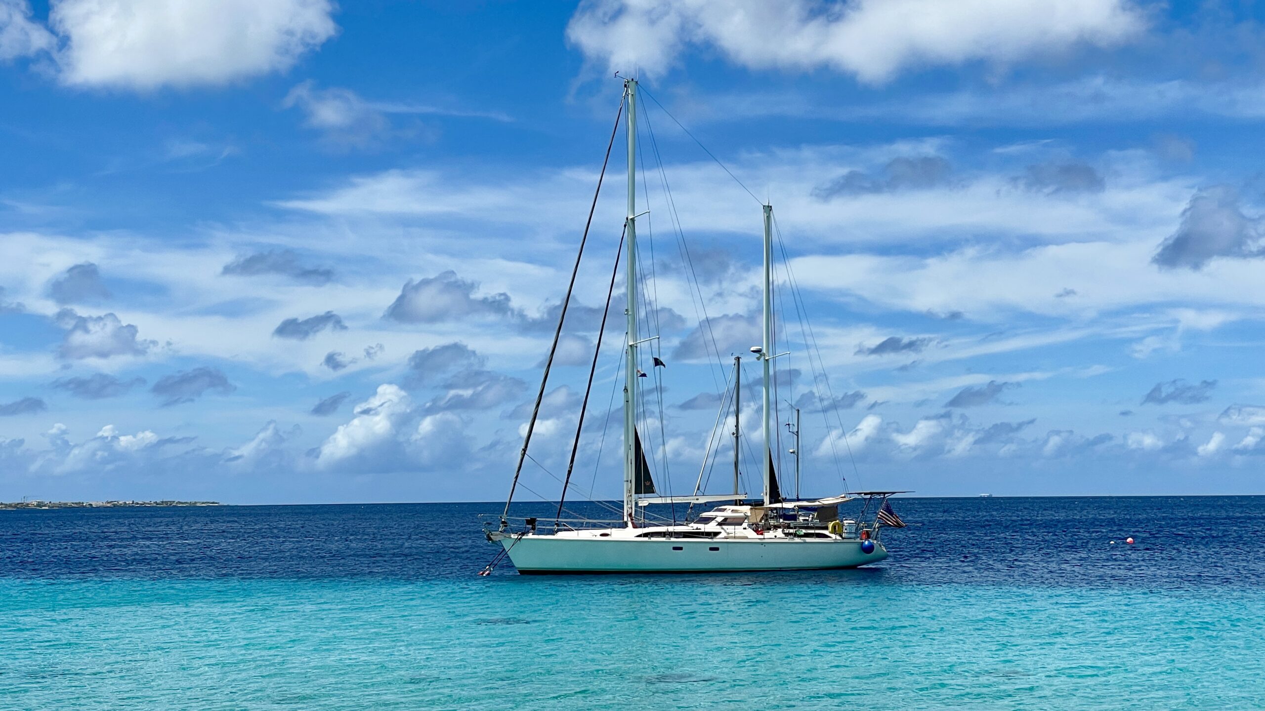 Juno viewed from shore in Bonaire